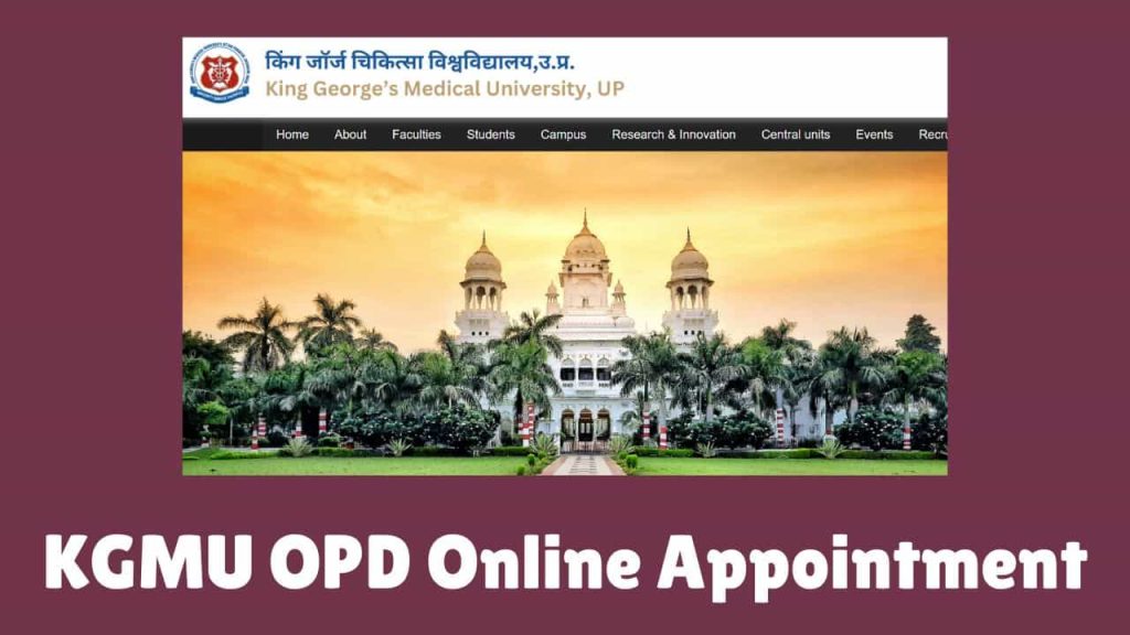 KGMU OPD Online Appointment-min